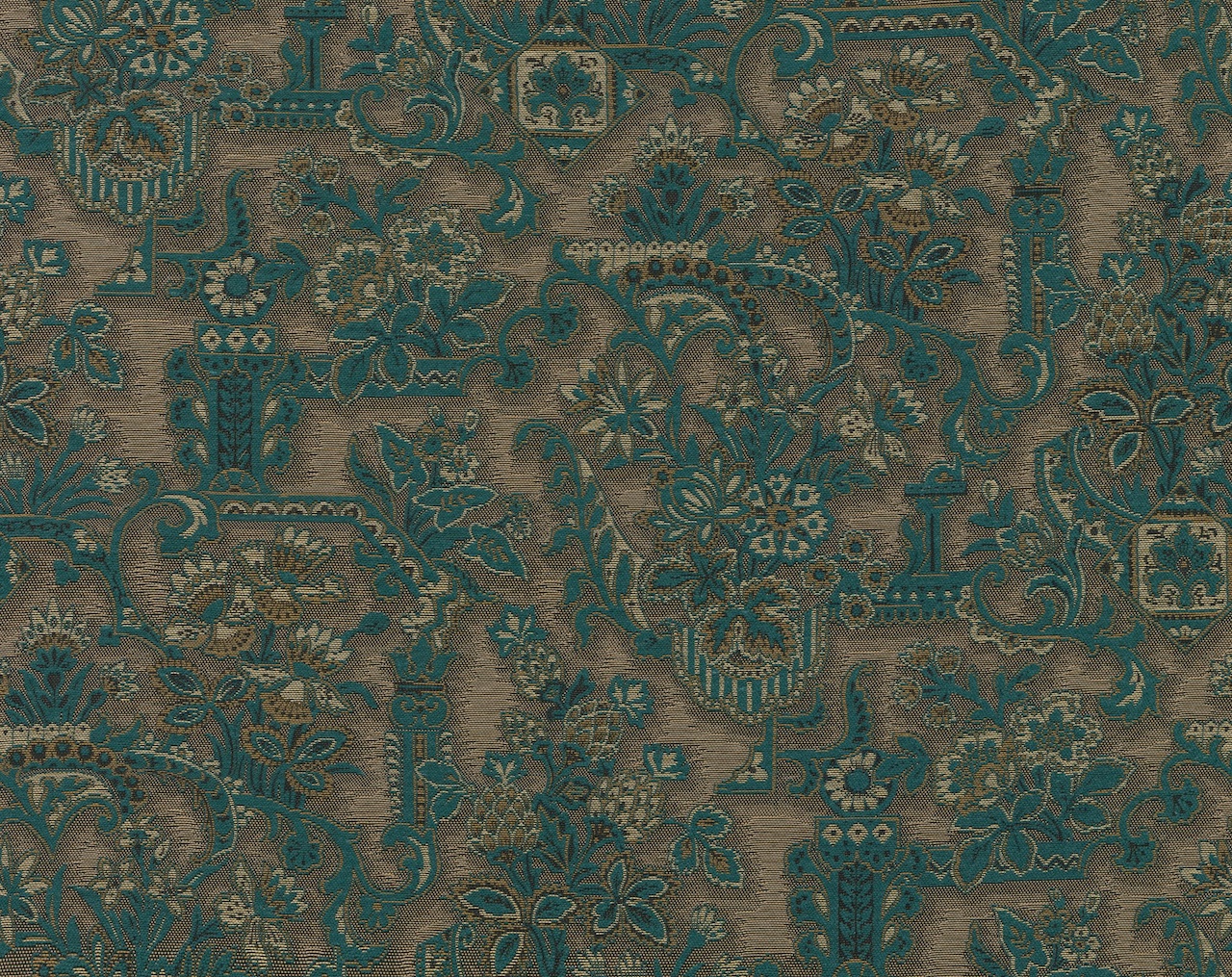 Arte Brocade Peacock - Per meter