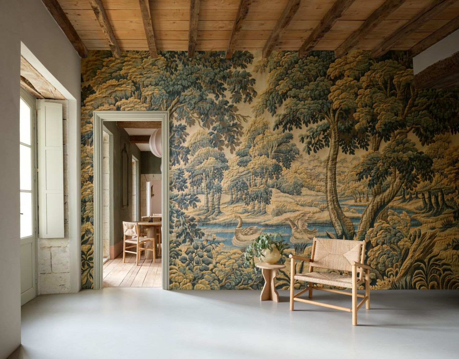 LesTapisseries_Bucolique_97850_Roomshot_Print_HR Arte Bucolique Forest Green