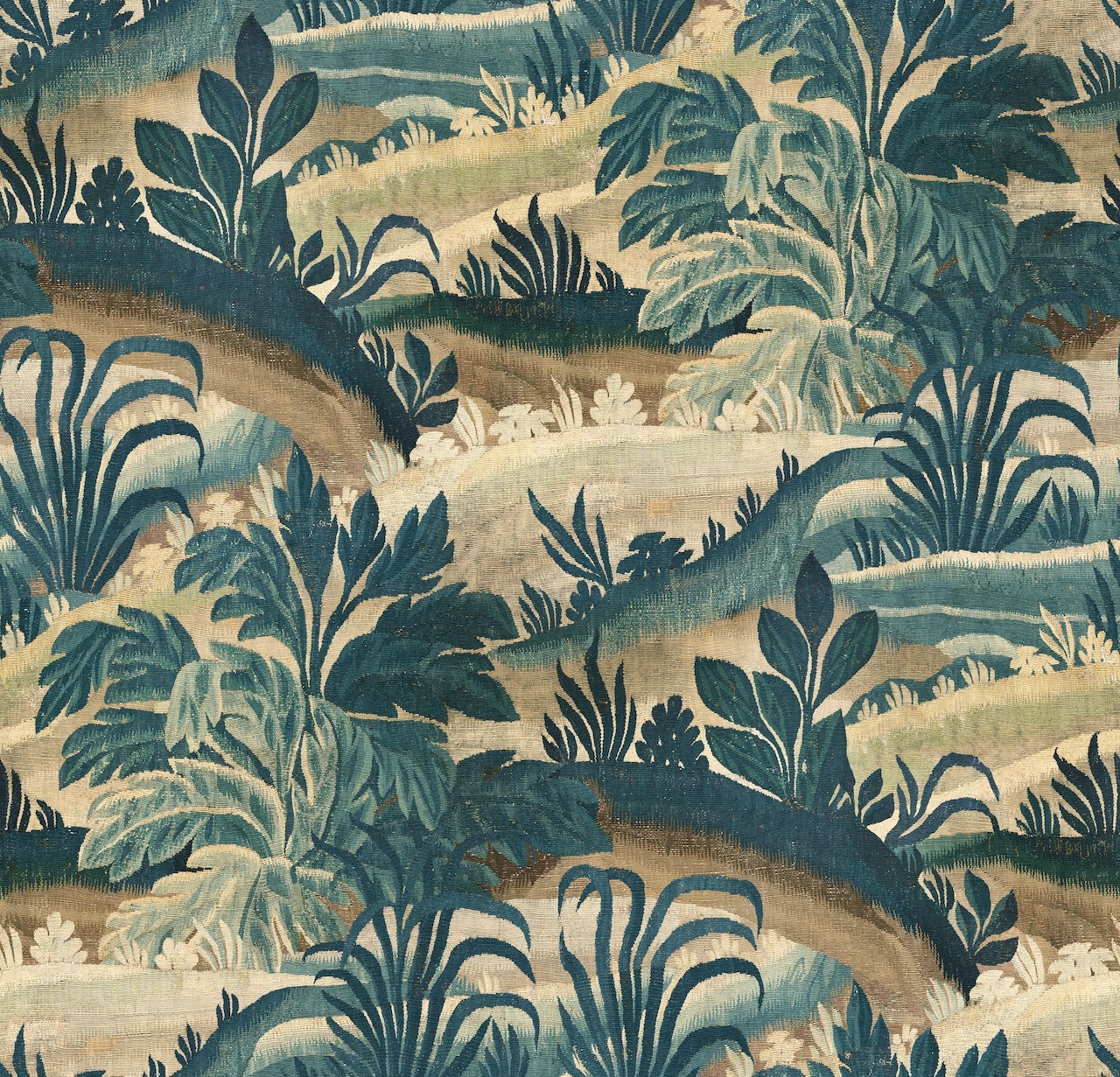 Arte Collines Indigo - Per meter