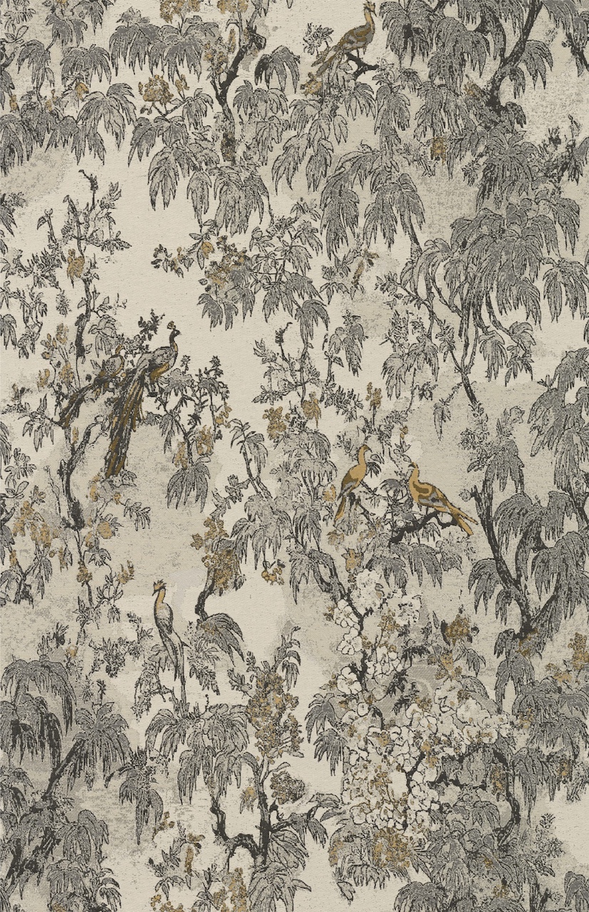 LesTapisseries_Ramage_97831_Flatshot_Web_LR Arte Ramage Honey Cream - Per meter