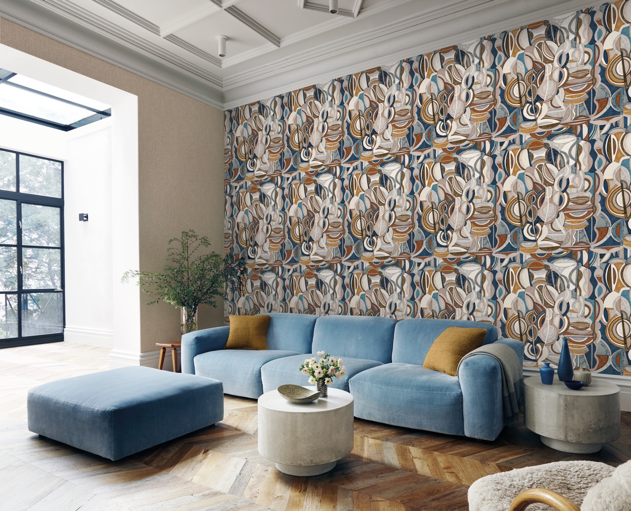 LinenLyrics_Eclettico_34743_Roomshot_Print_HR 2 groot Hooked on Walls Eclettico